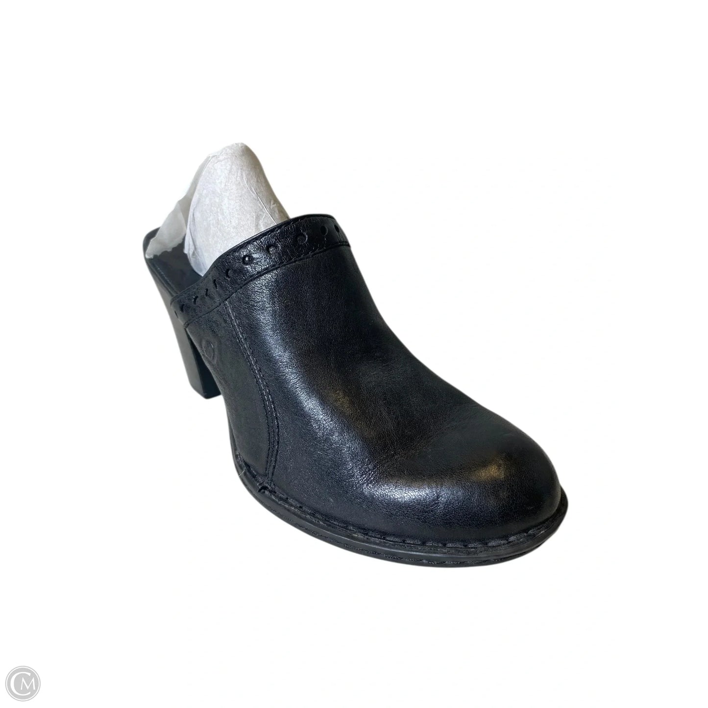 Boots Ankle Heels By Born In Black, Size: 7