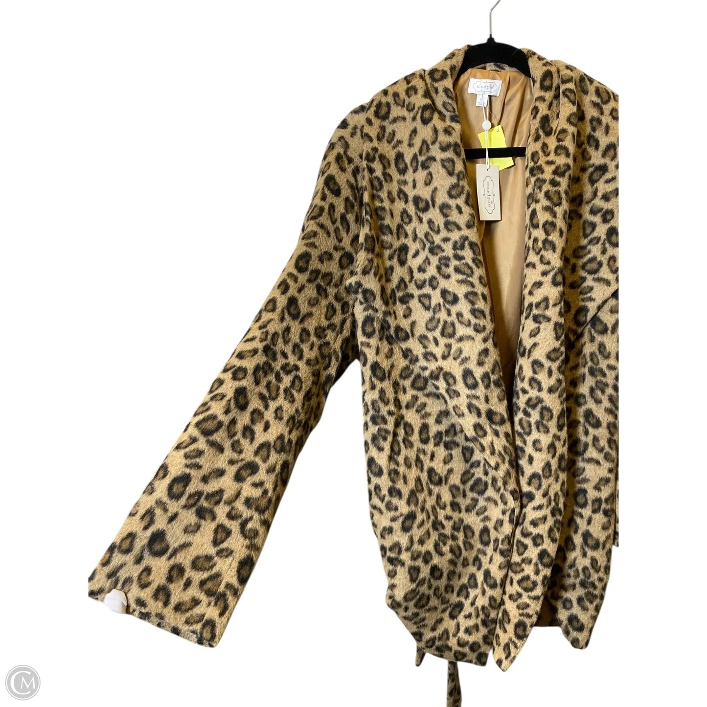 Coat Wool By Mudpie In Animal Print, Size: Xl