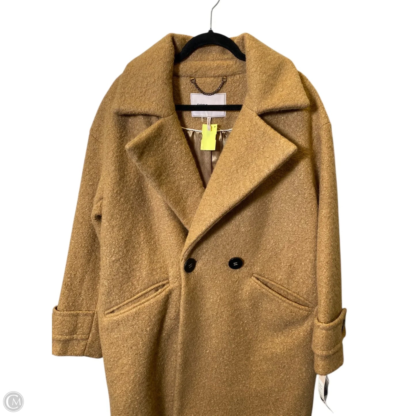 Coat Peacoat By Bcbgeneration In Beige, Size: L