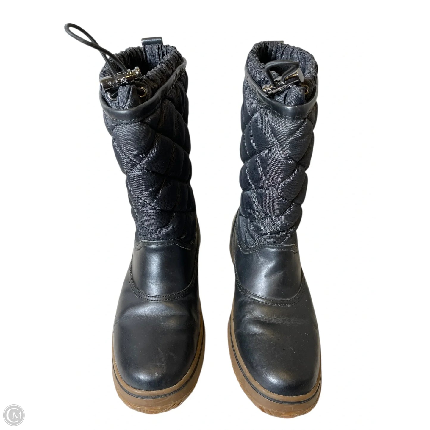 Boots Designer By Coach In Black, Size: 8
