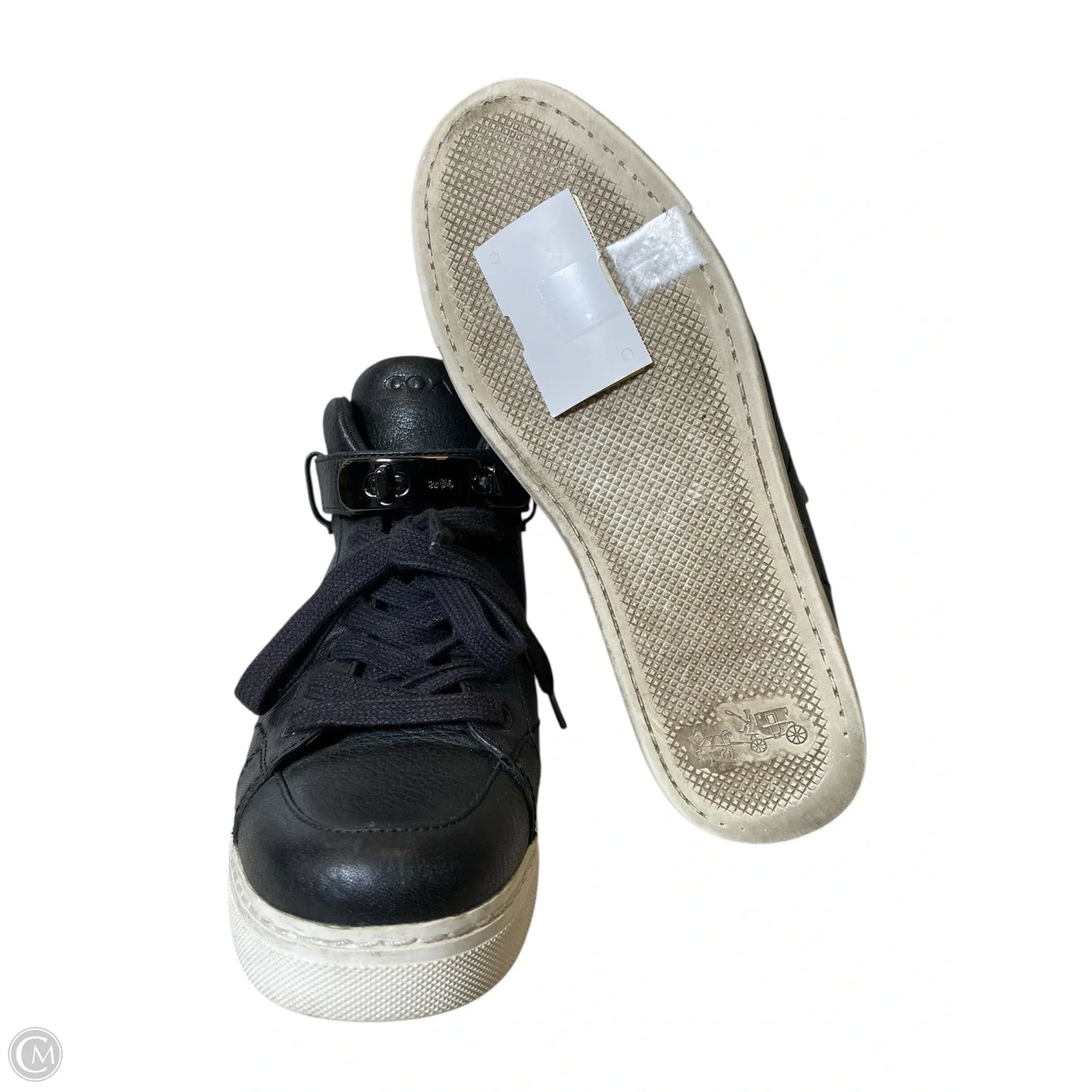 Shoes Designer By Coach In Black, Size: 6