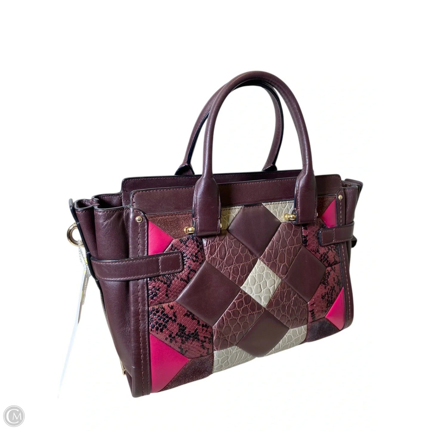 Handbag Designer By Coach, Size: Medium