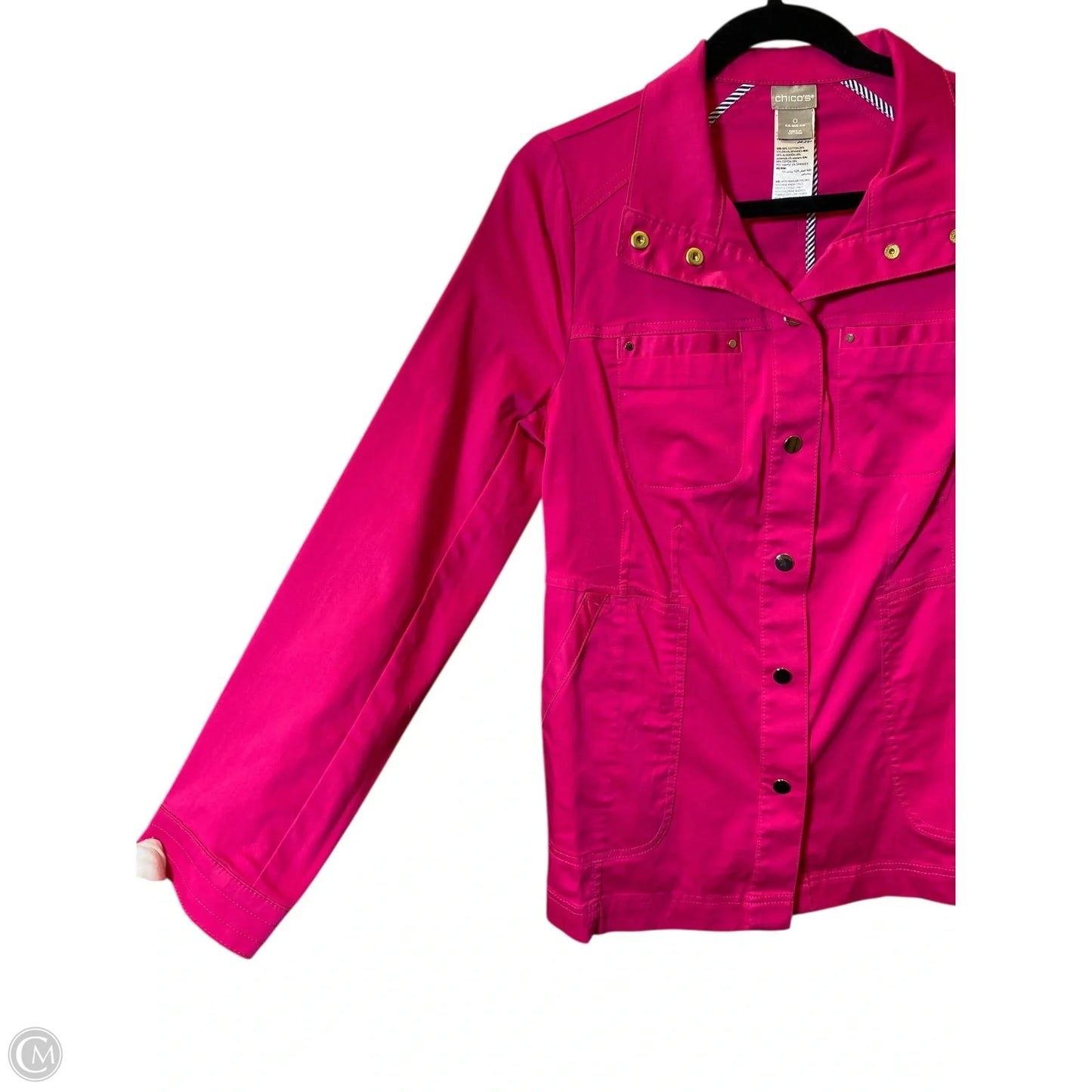 Jacket Other By Chicos In Pink, Size: S