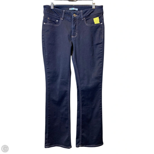 Jeans Boot Cut By Lee In Blue Denim, Size: 8
