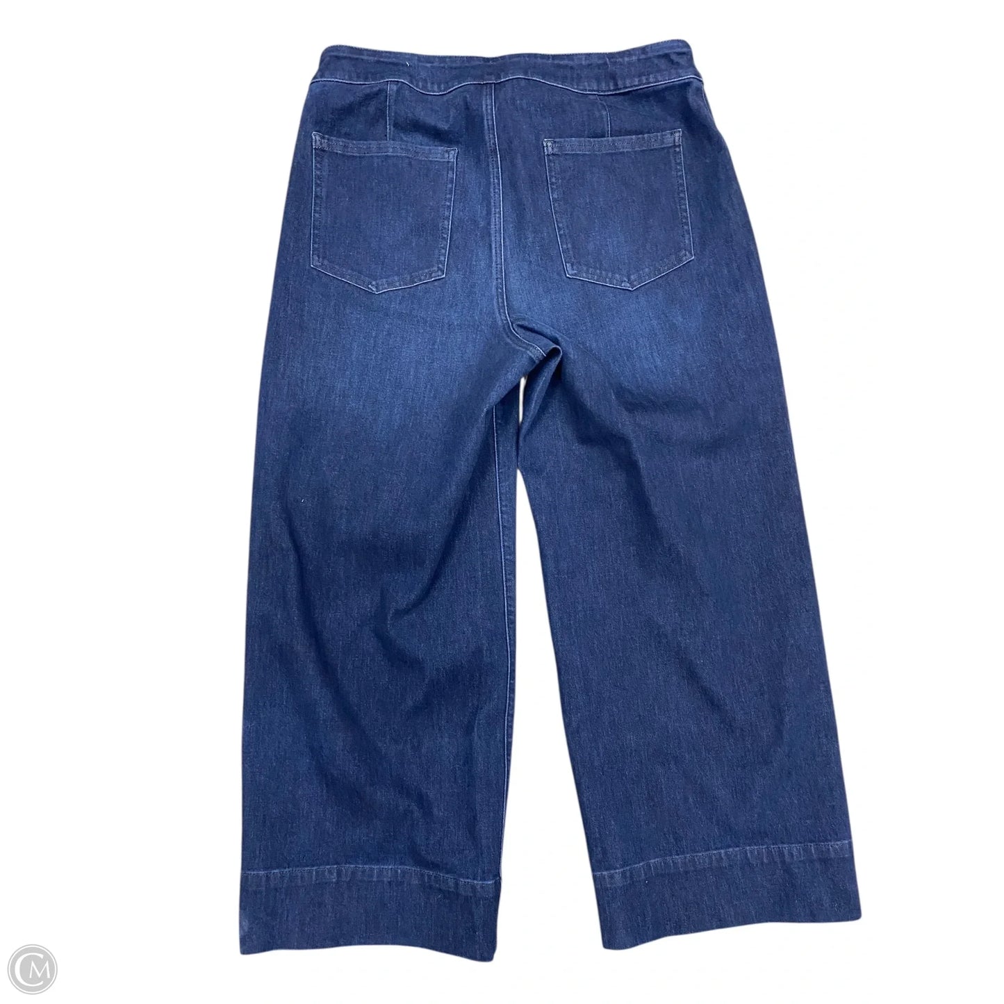 Jeans Wide Leg By Chicos In Blue Denim, Size: 12