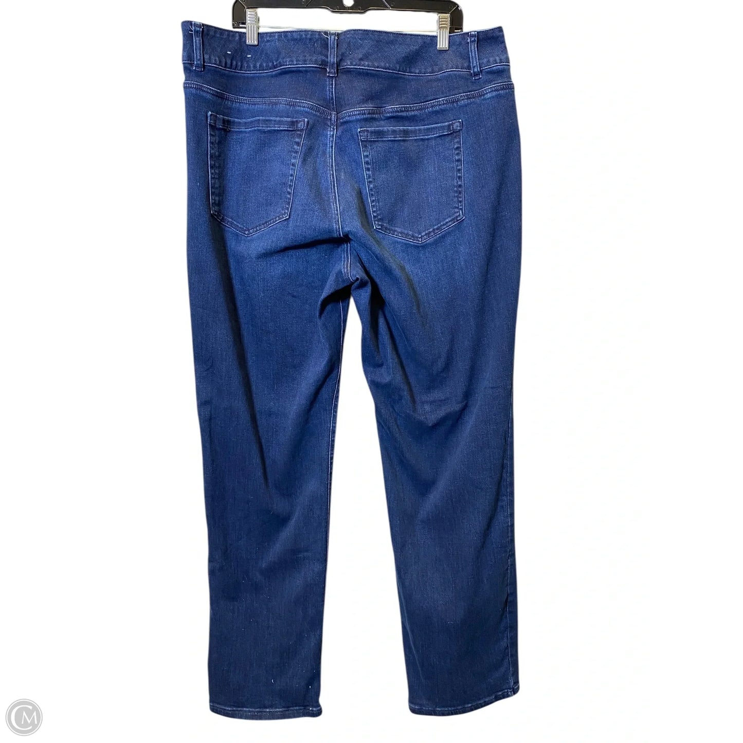 Jeans Straight By Lane Bryant In Blue Denim, Size: 22