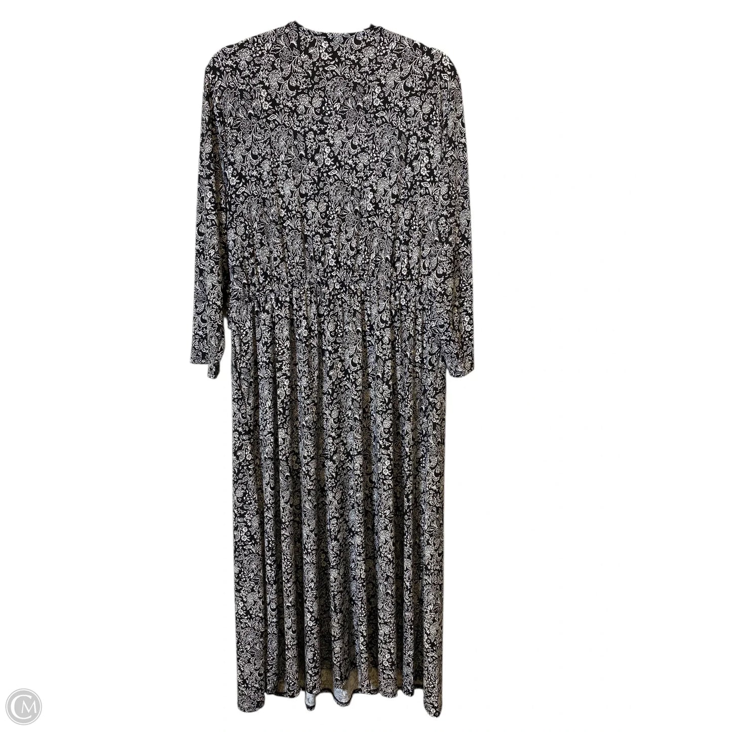 Dress Casual Maxi By Lane Bryant In Black & White, Size: Xl