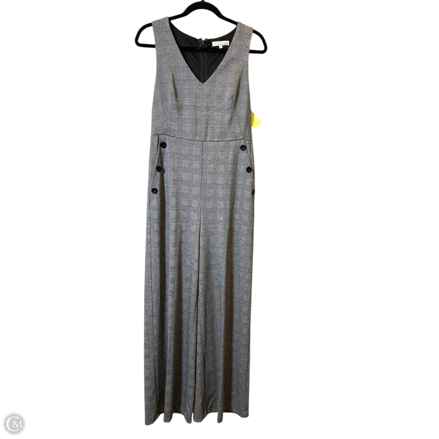Jumpsuit By June & Hudson In Checkered Pattern, Size: M