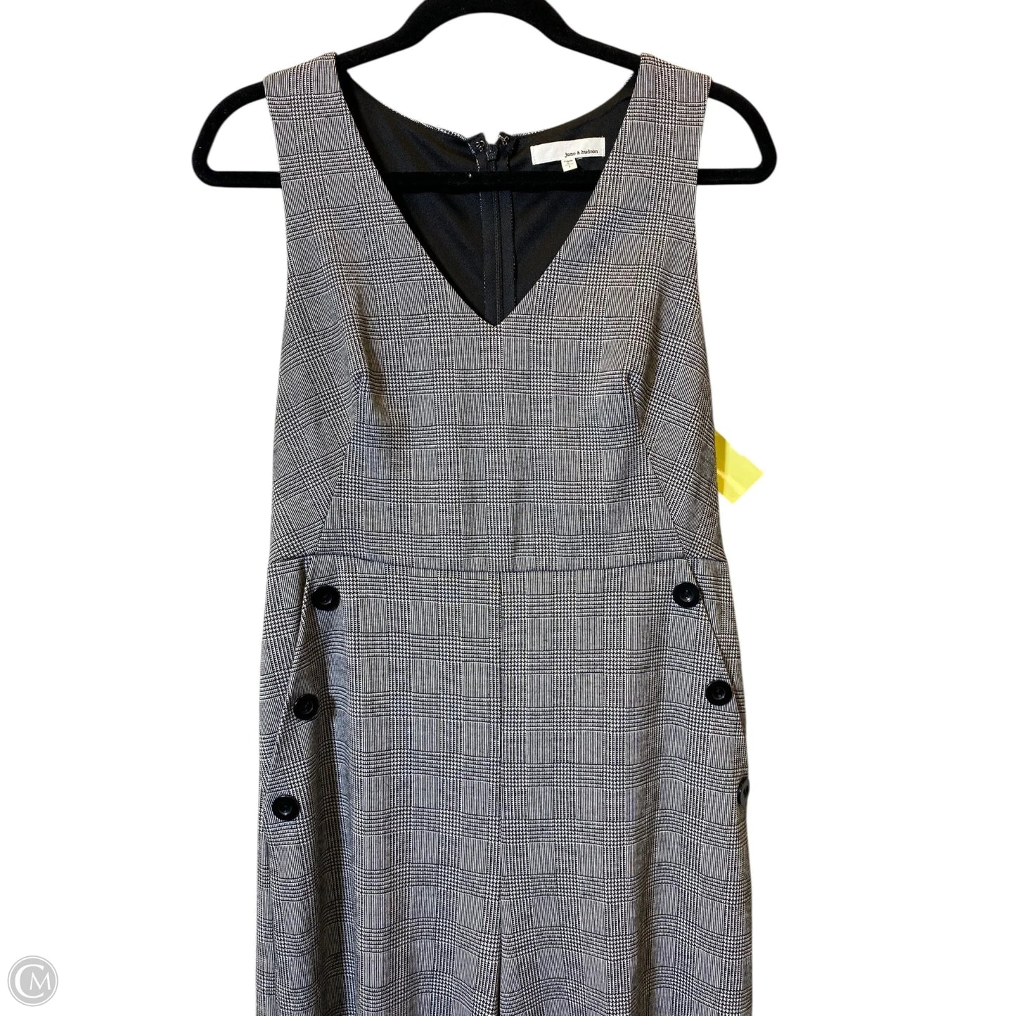 Jumpsuit By June & Hudson In Checkered Pattern, Size: M