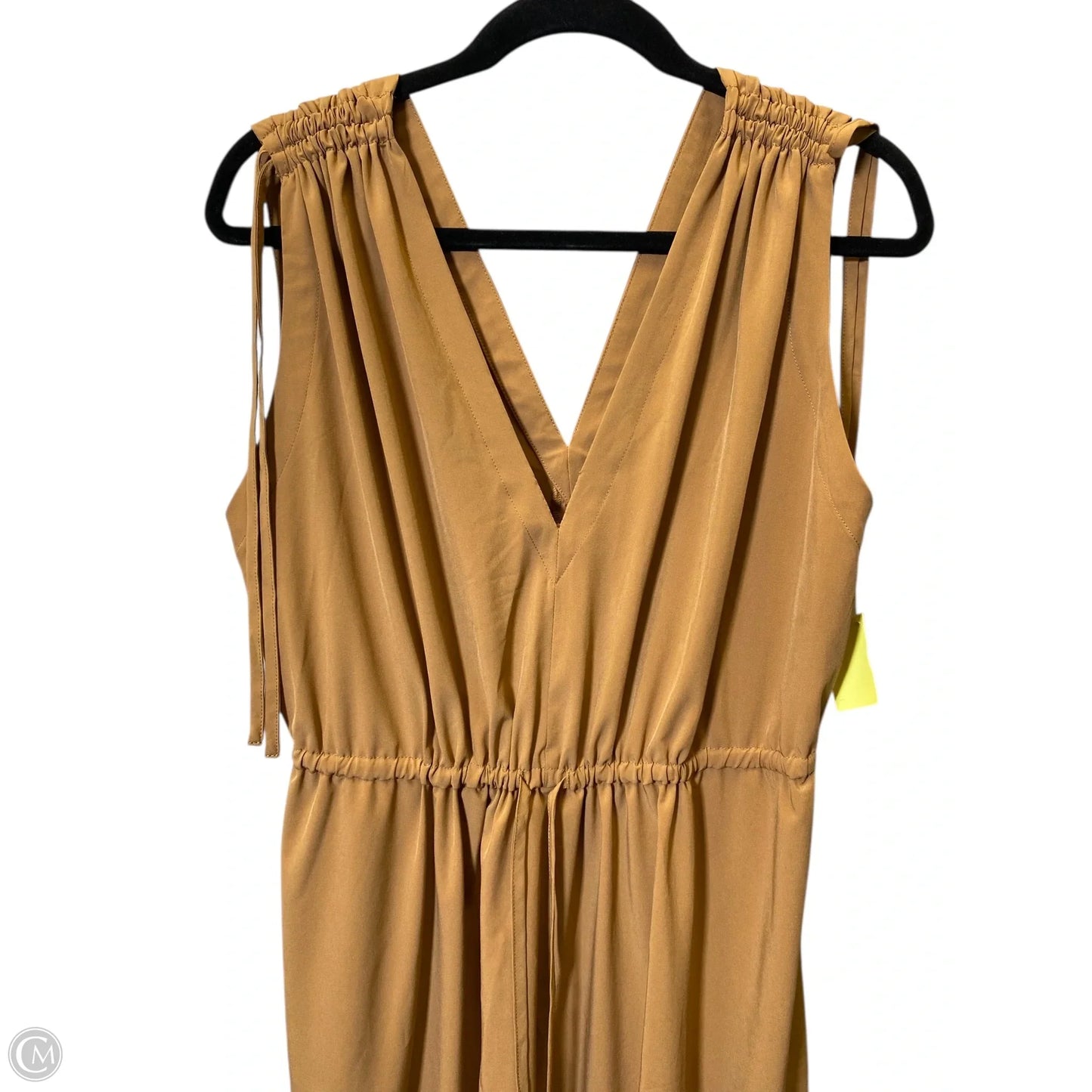 Dress Casual Maxi By Calvin Klein In Brown, Size: 12