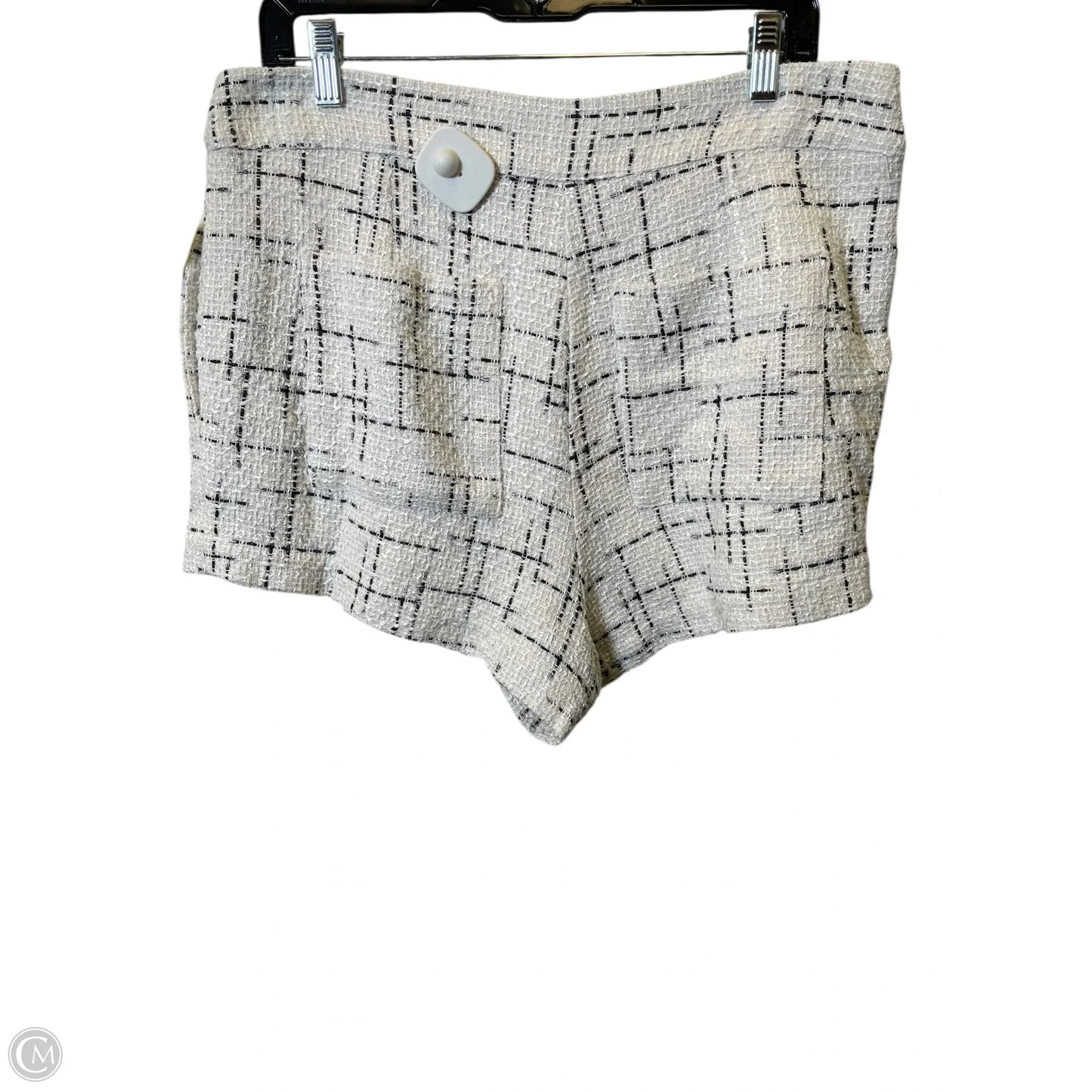 Shorts By Maeve In Black & White, Size: 14