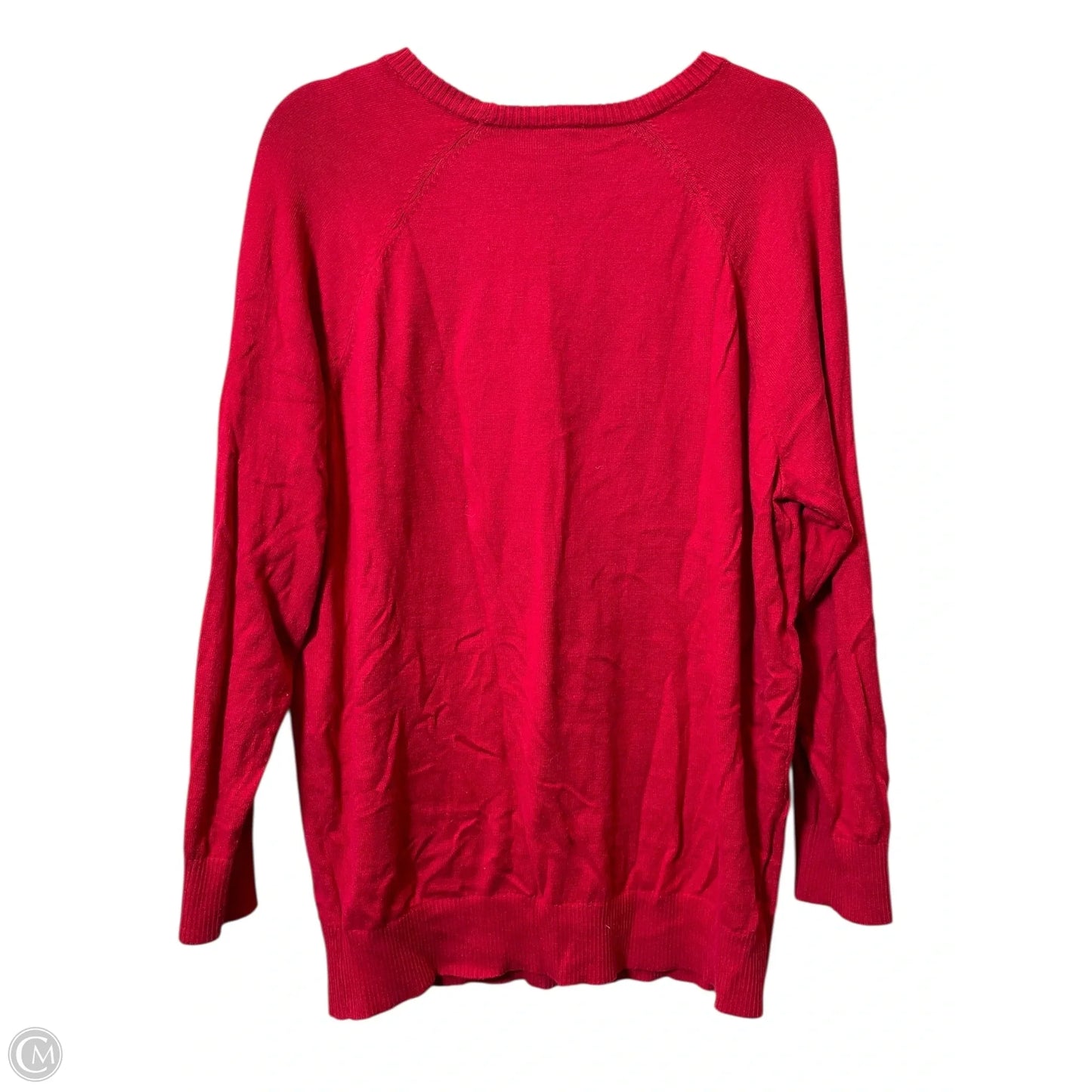 Sweater By Torrid In Red, Size: 1x