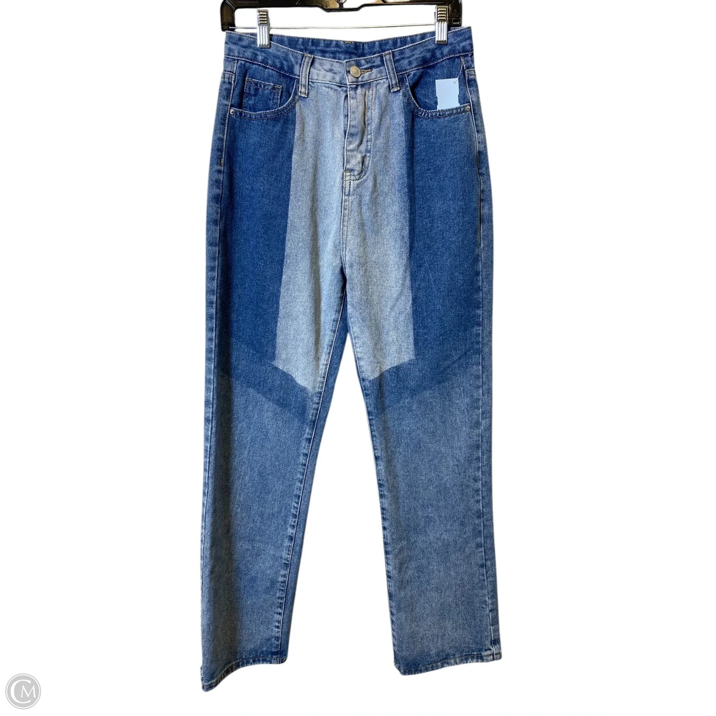 Jeans Straight By Princess Polly In Blue Denim, Size: 6