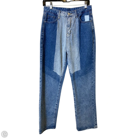 Jeans Straight By Princess Polly In Blue Denim, Size: 6