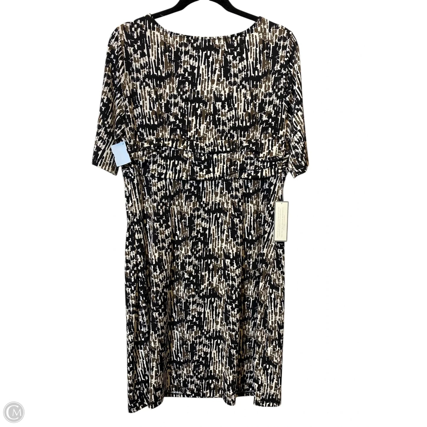 Dress Casual Midi By Ann Taylor In Multi-colored, Size: 12