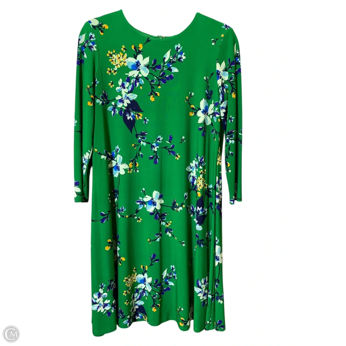 Dress Casual Midi By Lauren By Ralph Lauren In Green, Size: 4
