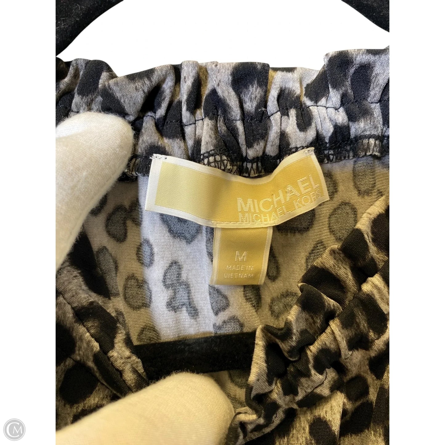 Dress Casual Midi By Michael By Michael Kors In Animal Print, Size: M