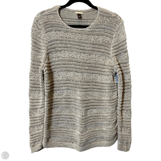 Sweater By Dana Buchman In Beige, Size: L