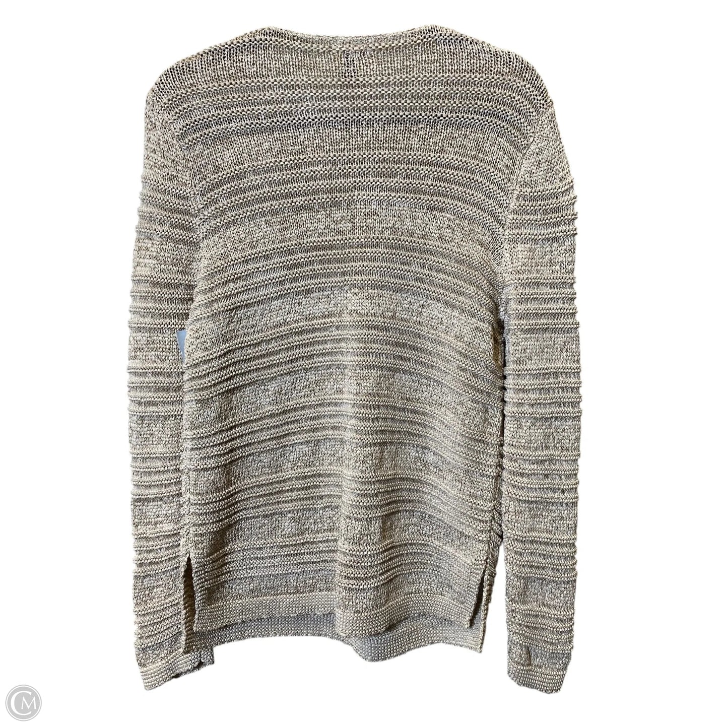 Sweater By Dana Buchman In Beige, Size: L