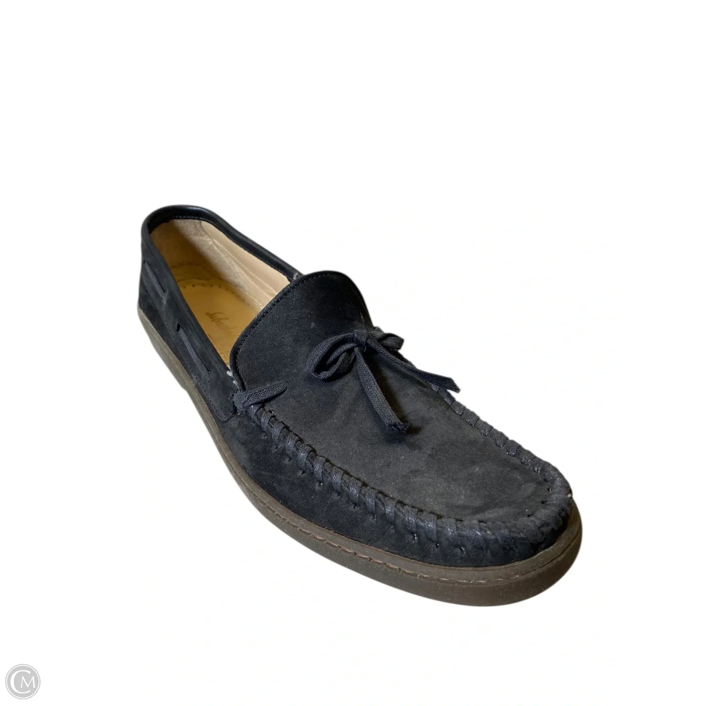 Shoes Luxury Designer By Ferragamo In Black, Size: 10