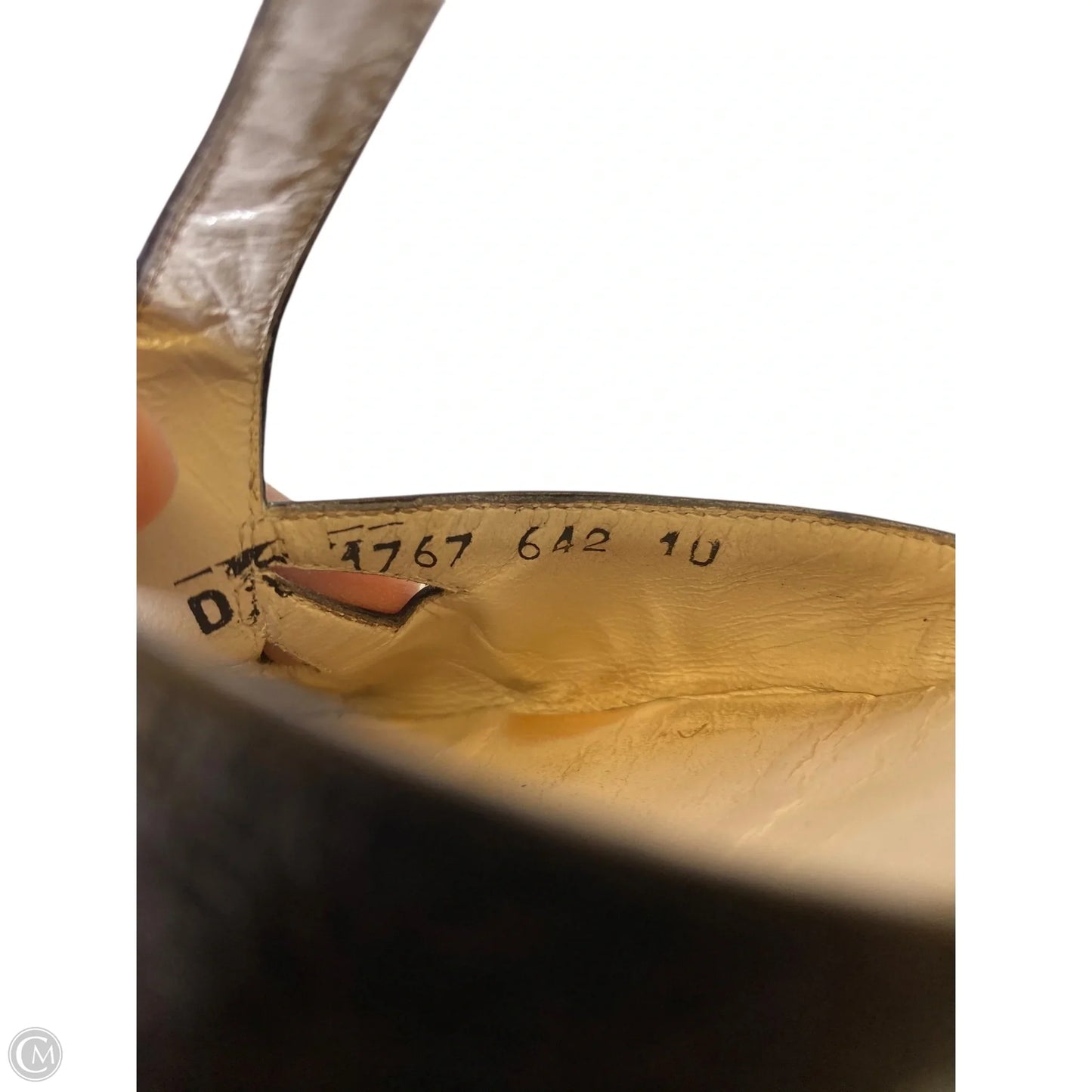 Shoes Luxury Designer By Ferragamo In Brown, Size: 10