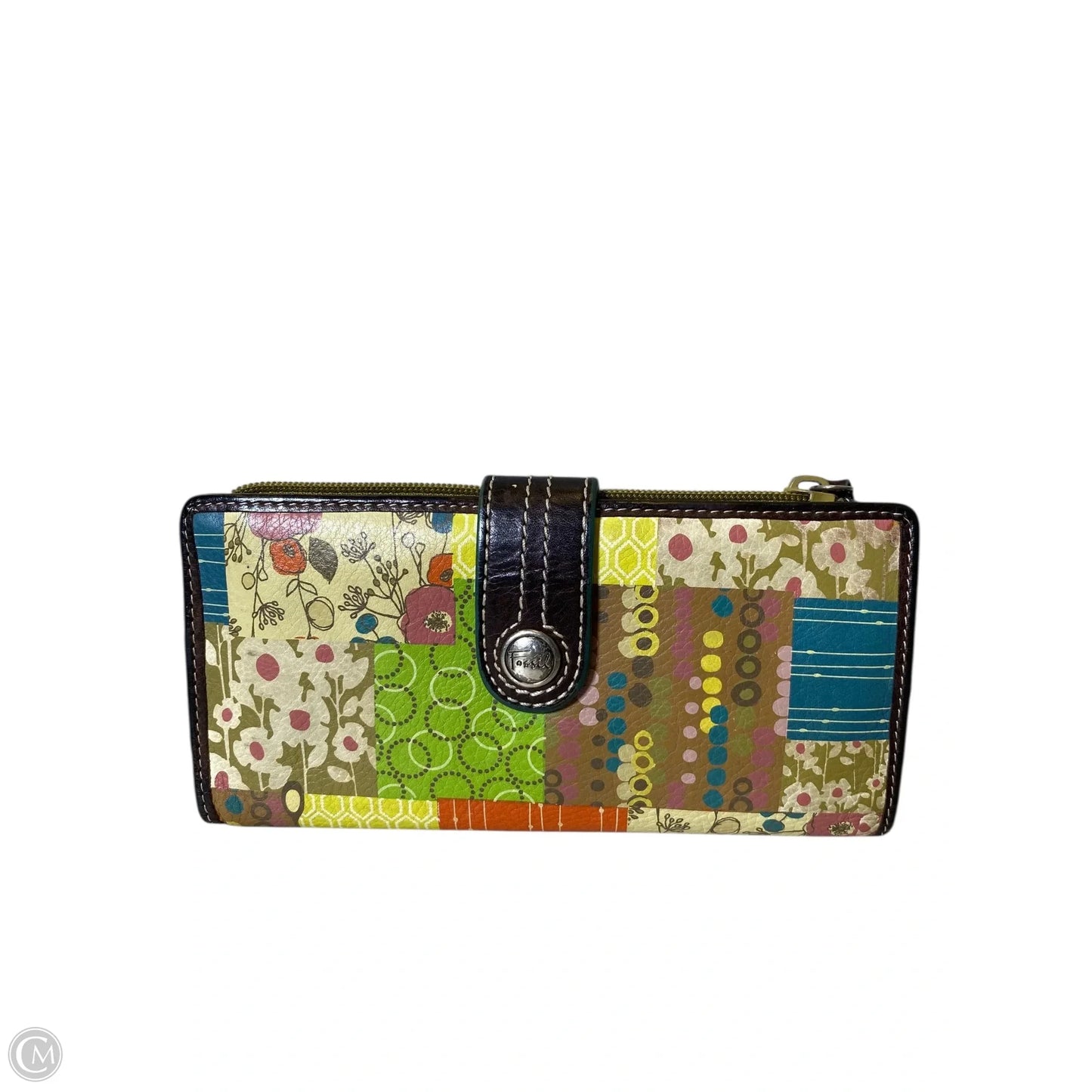 Wallet By Fossil, Size: Medium
