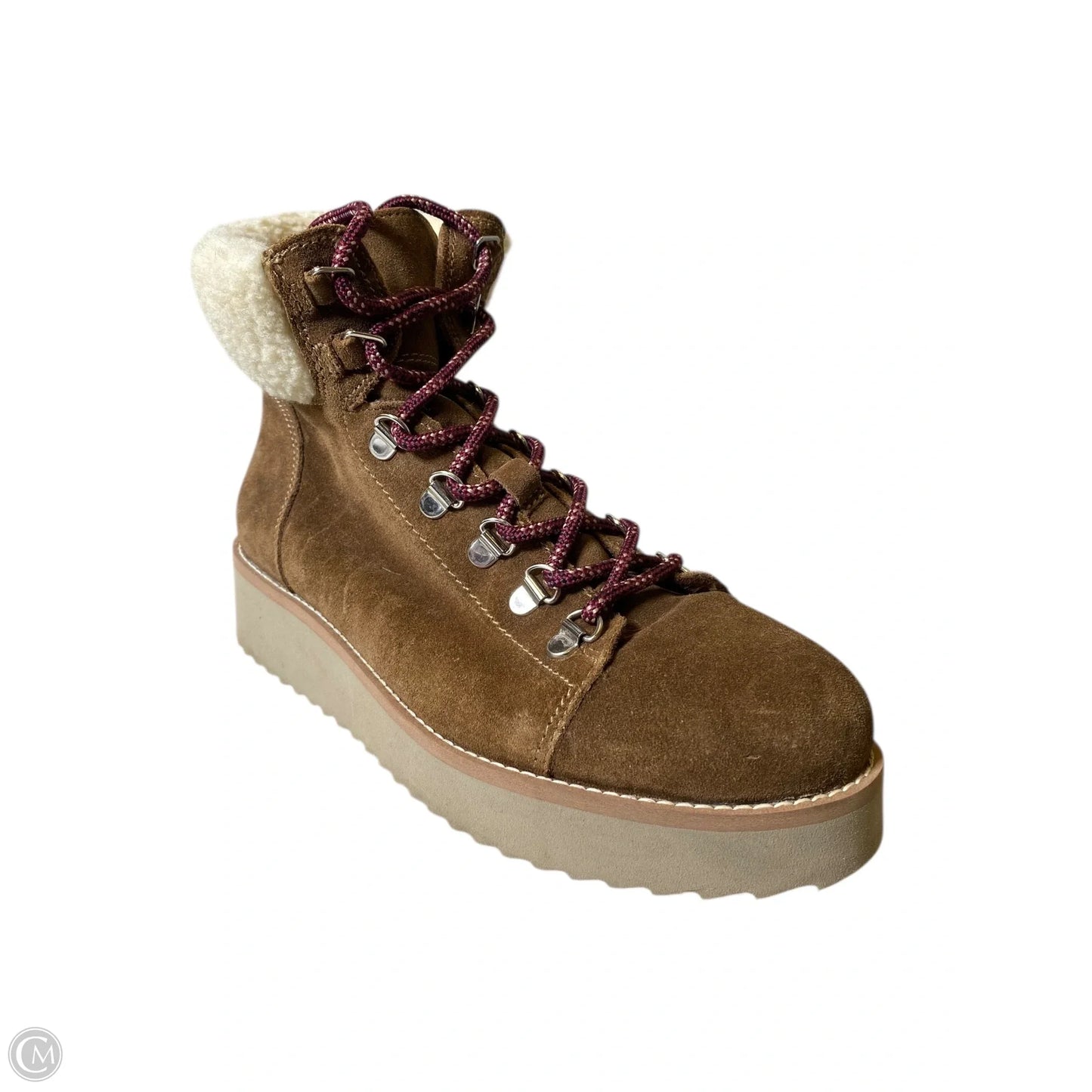 Boots Ankle Flats By Sam Edelman In Brown, Size: 8.5