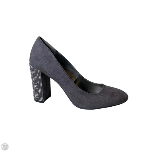 Shoes Heels Block By Libby Edelman In Grey, Size: 8