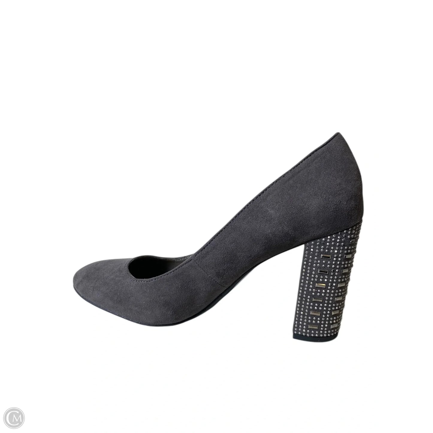 Shoes Heels Block By Libby Edelman In Grey, Size: 8