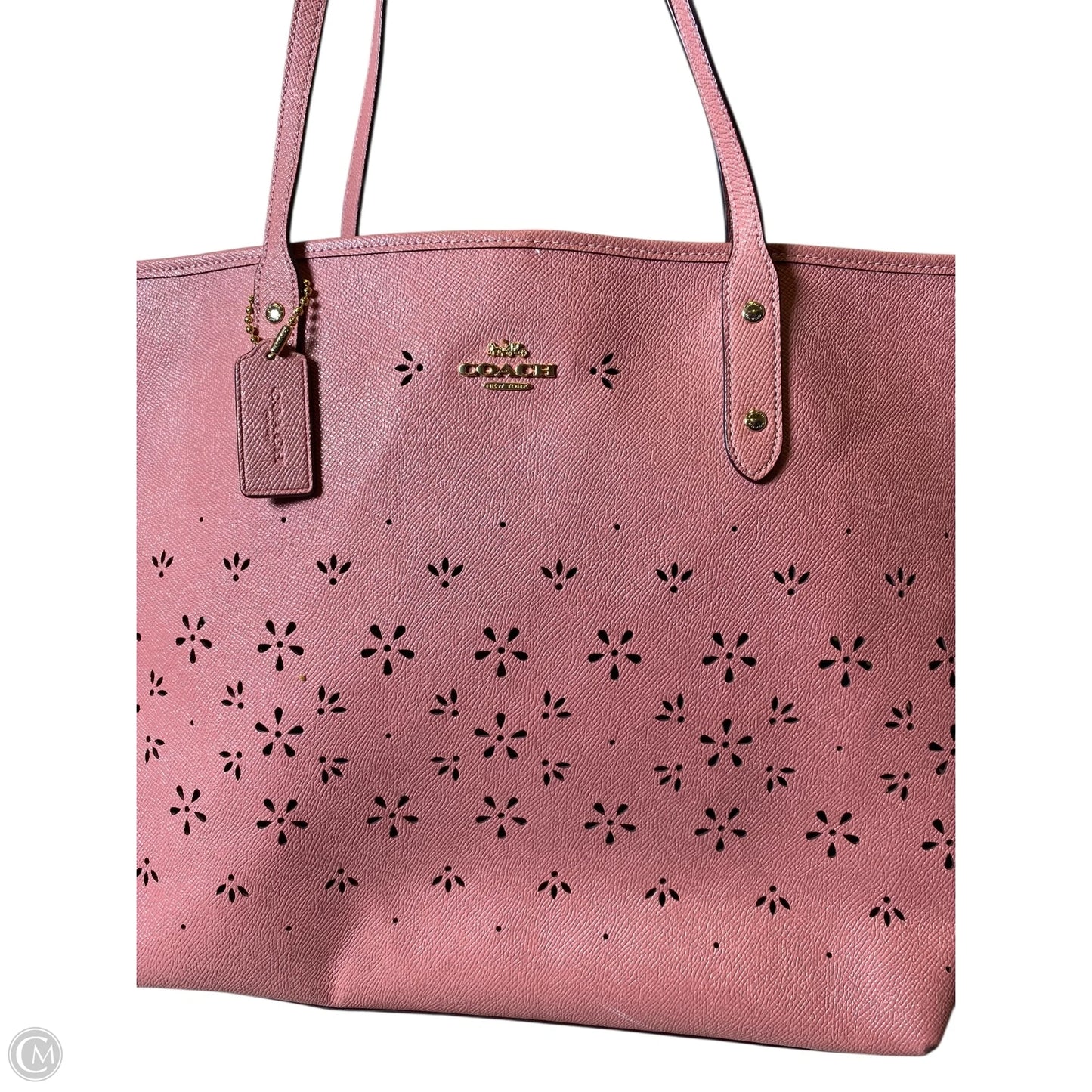 Tote Designer By Coach, Size: Large