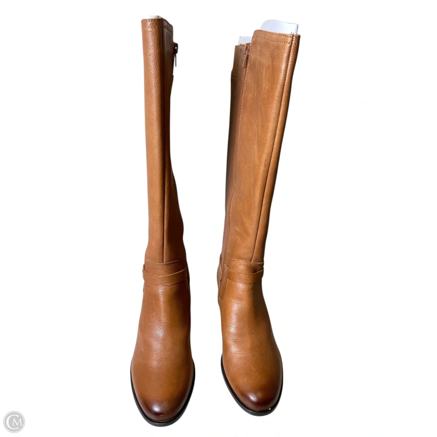 Boots Knee Heels By Naturalizer In Brown, Size: 8