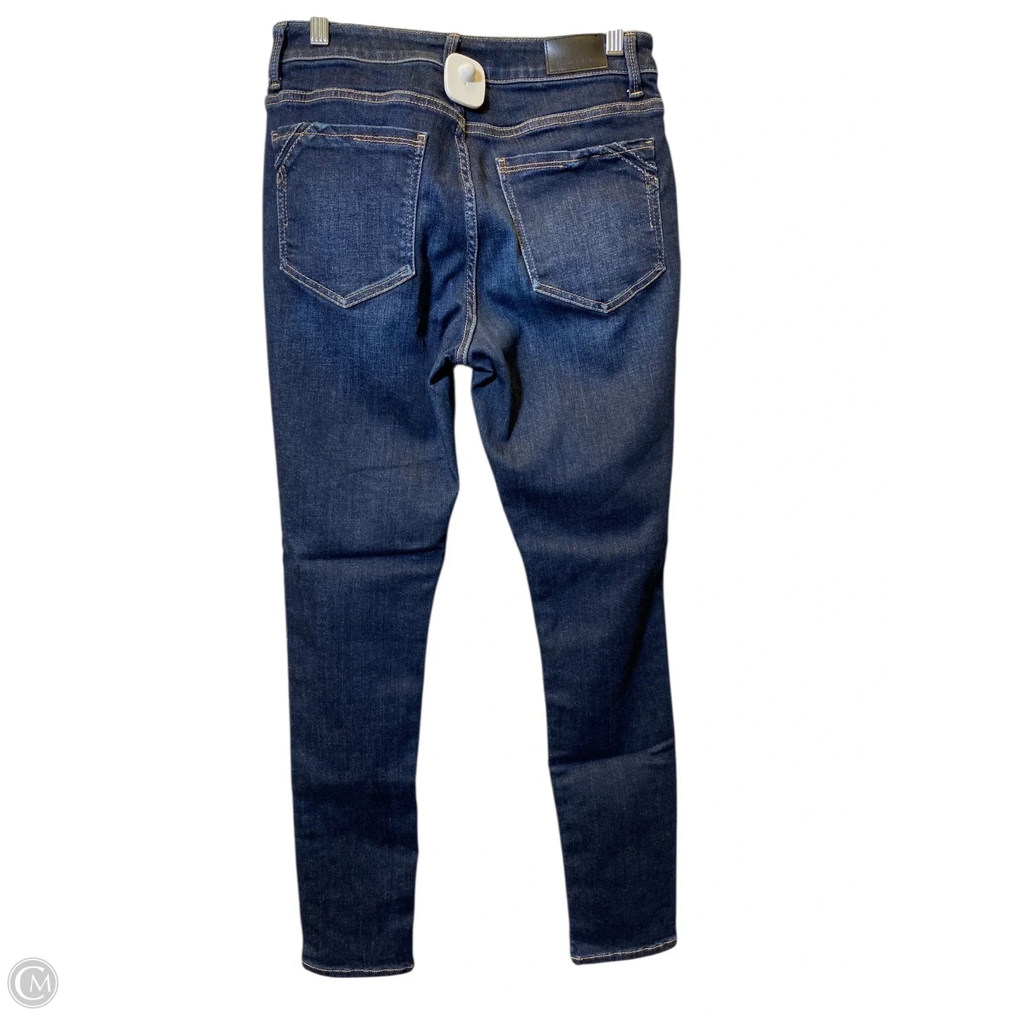 Jeans Skinny By Buckle Black In Blue Denim, Size: 6