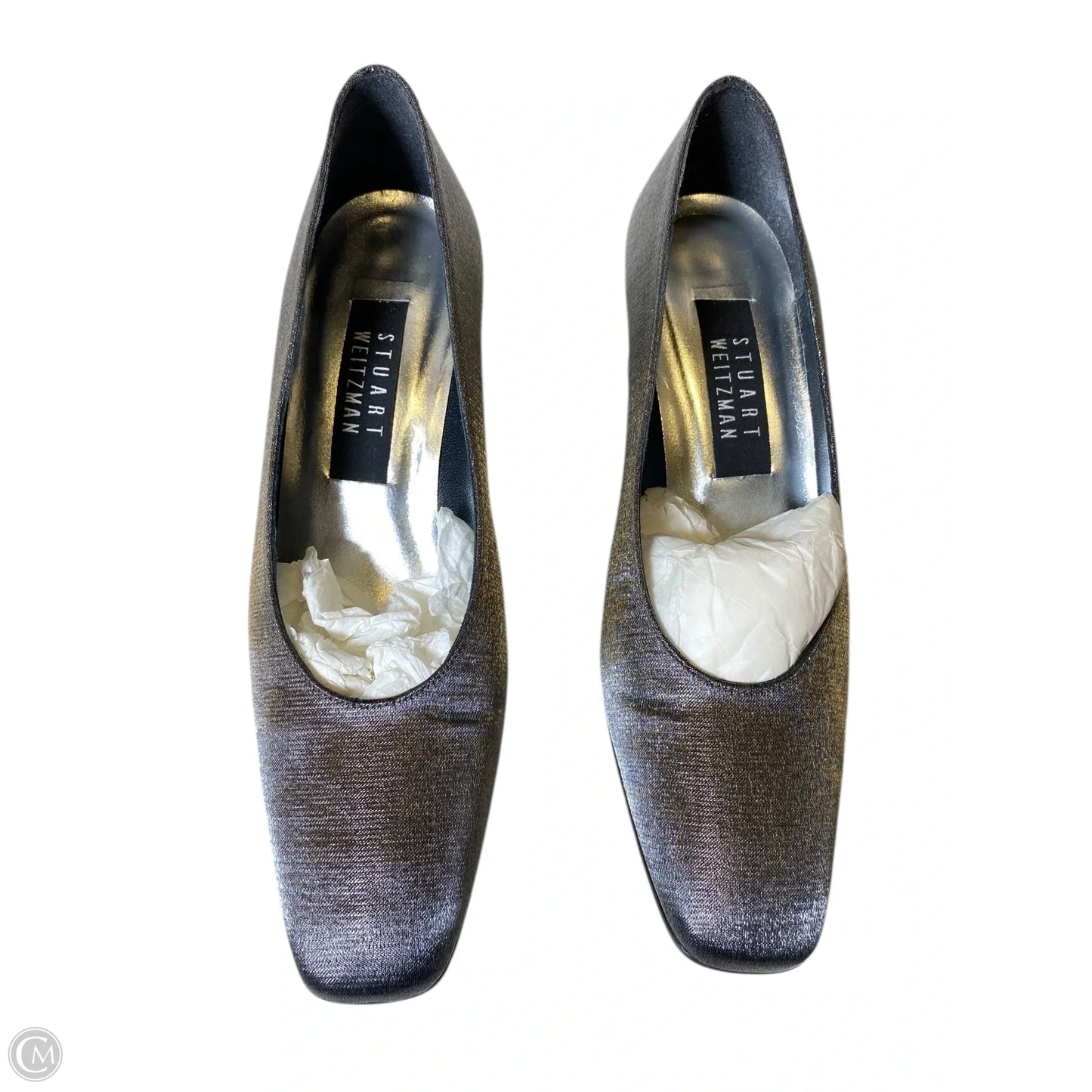 Shoes Designer By Stuart Weitzman In Grey, Size: 7