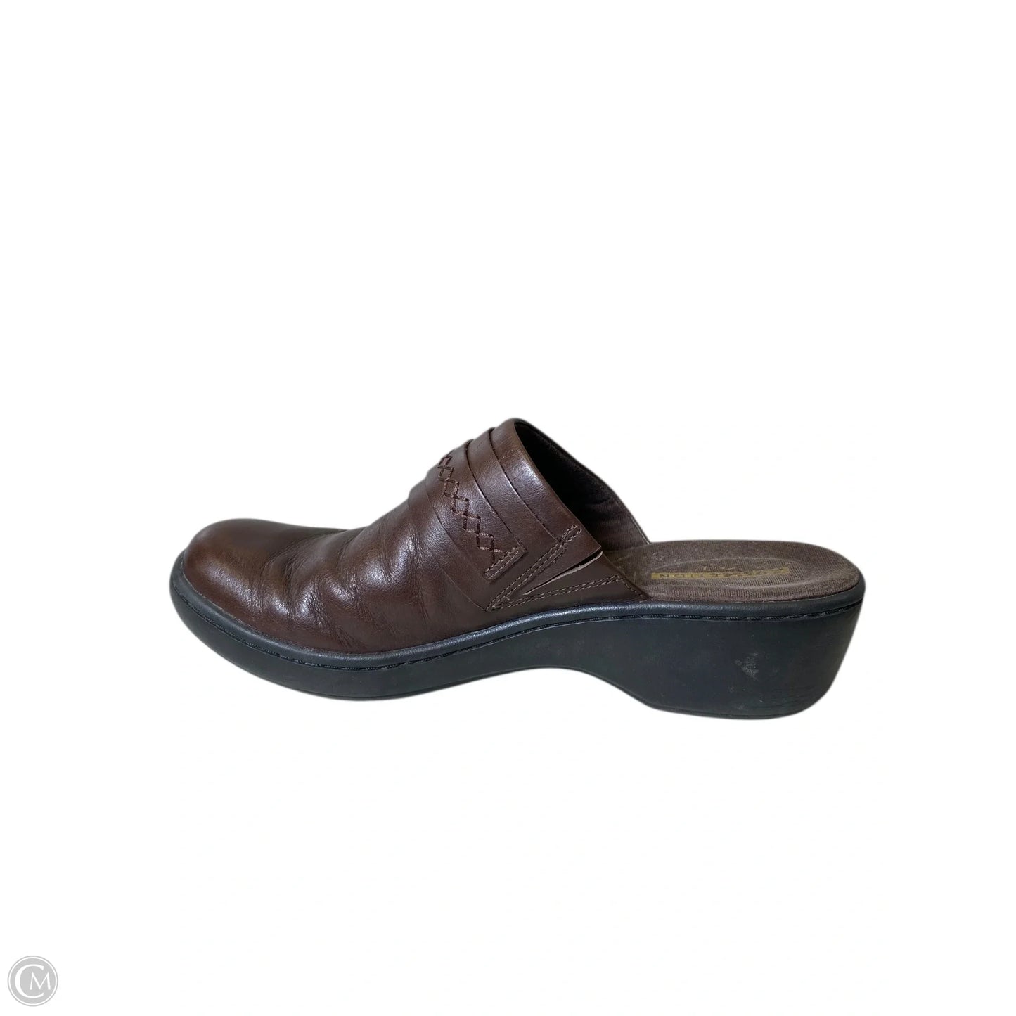 Shoes Heels Platform By Clarks In Brown, Size: 9