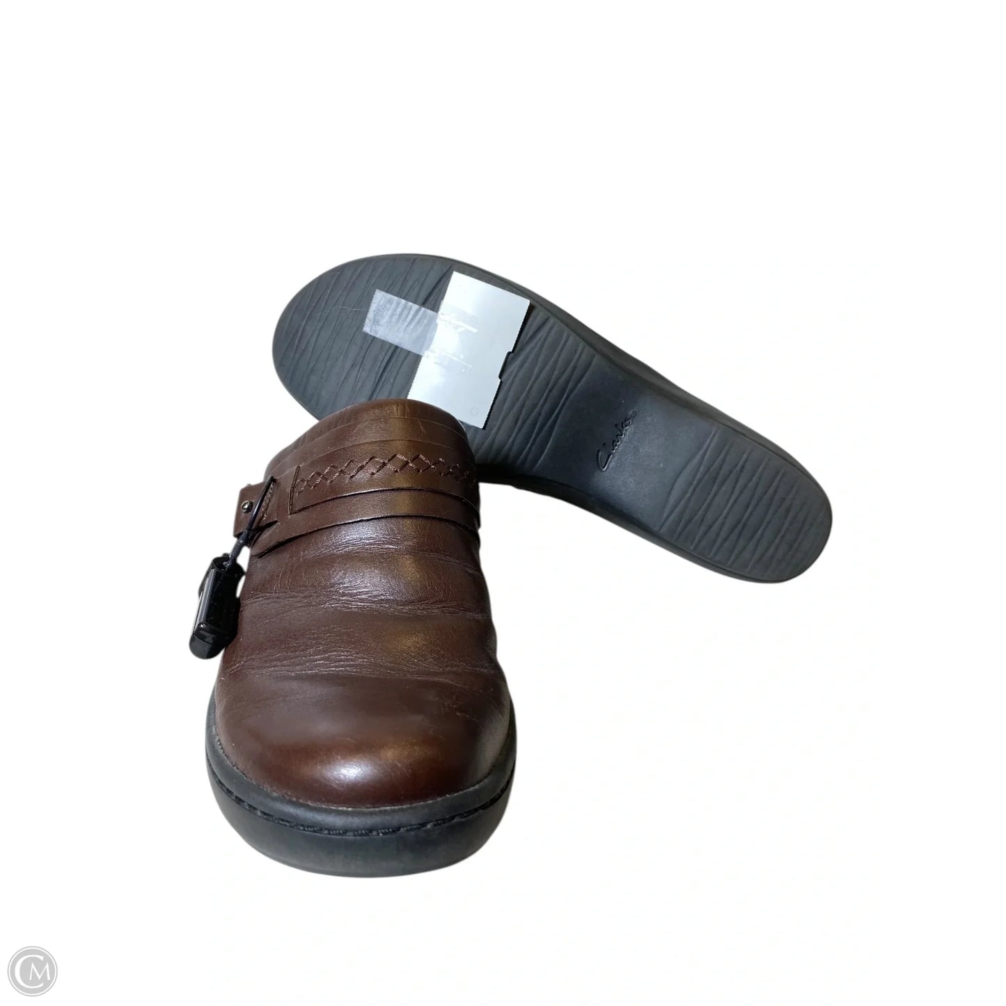 Shoes Heels Platform By Clarks In Brown, Size: 9