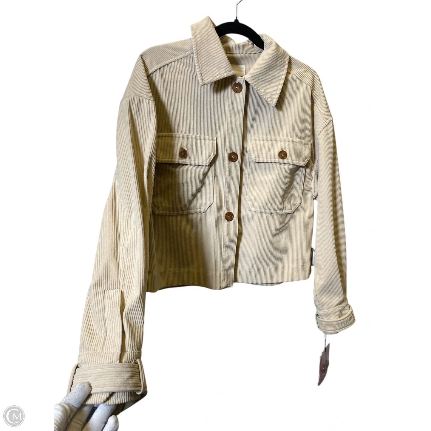 Jacket Other By Avec Les Filles In Beige, Size: S