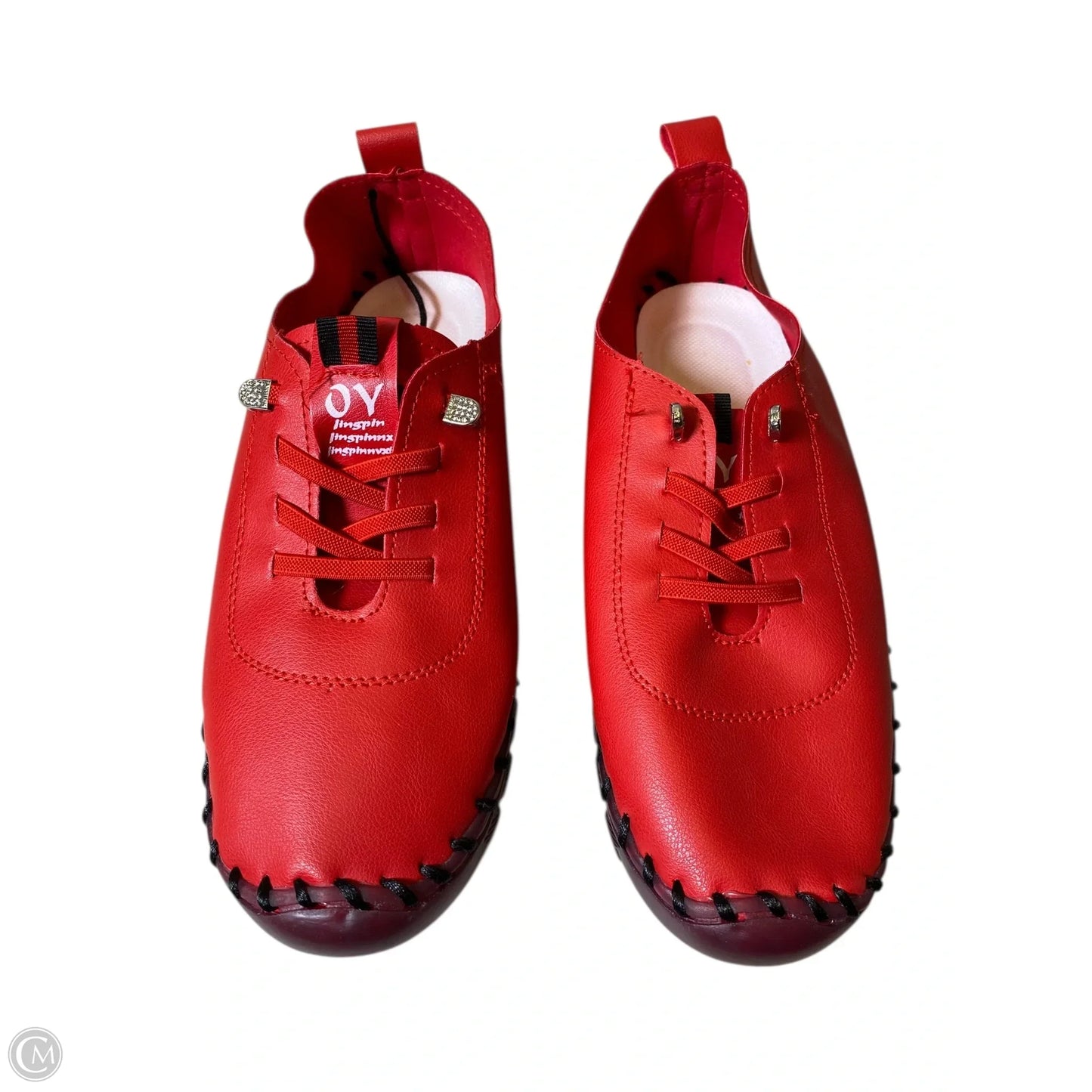 Shoes Flats By Clothes Mentor In Red, Size: 8.5