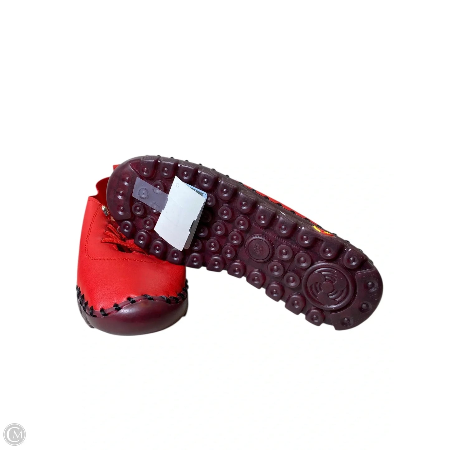 Shoes Flats By Clothes Mentor In Red, Size: 8.5