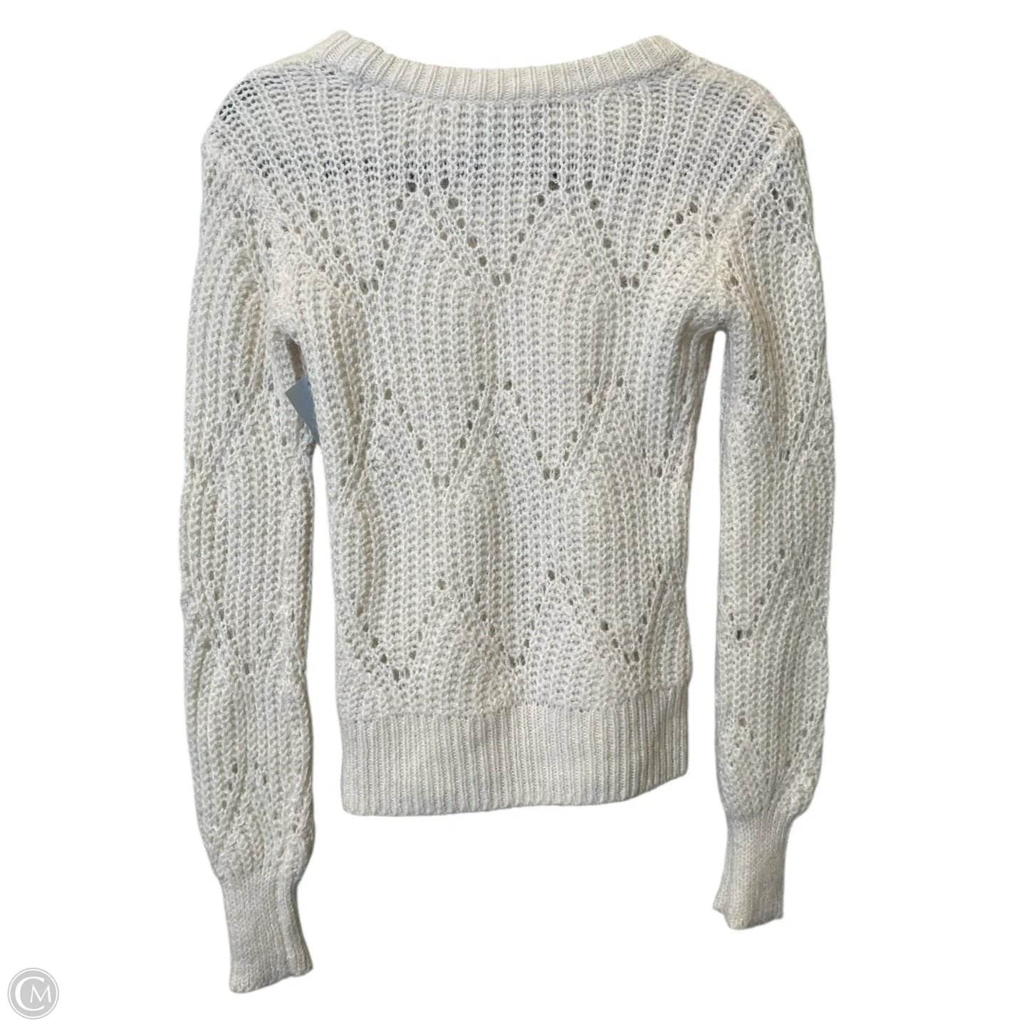 Sweater By Abercrombie And Fitch In Cream, Size: Xs