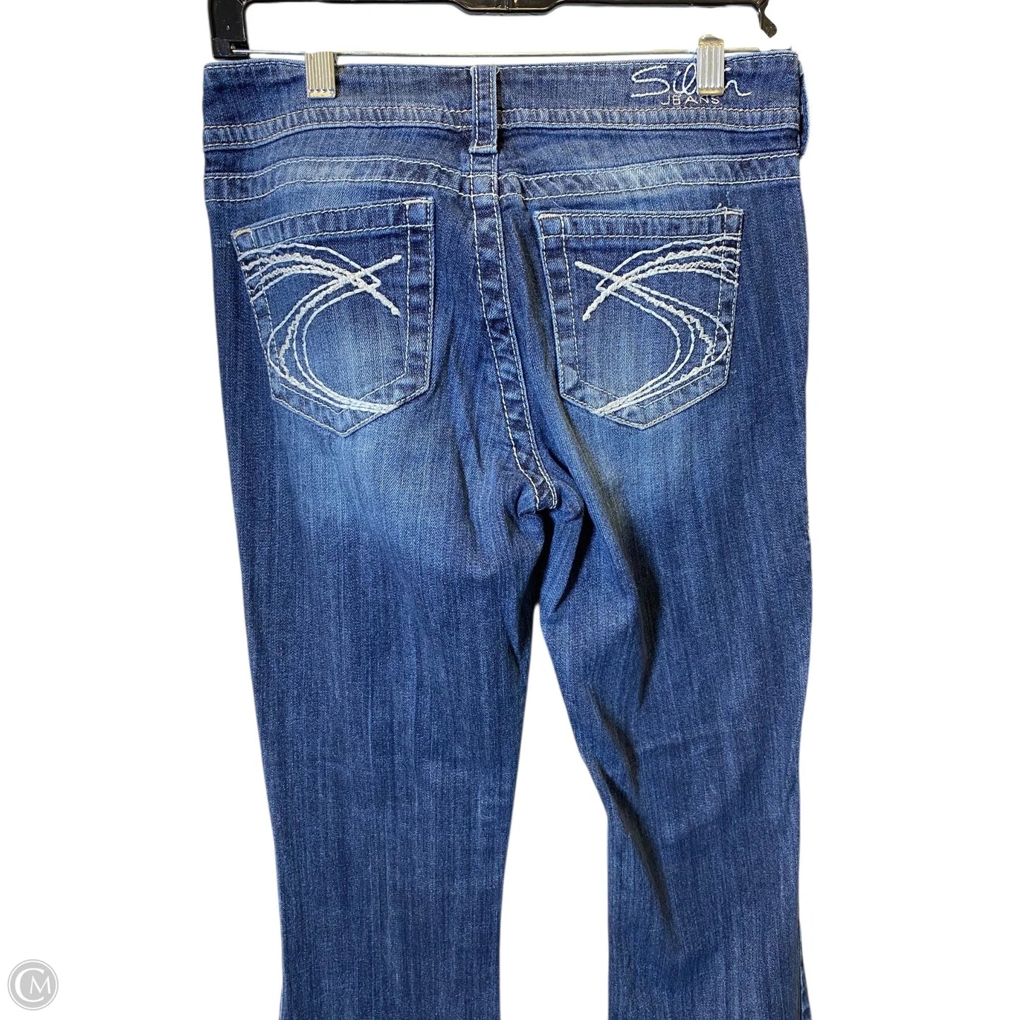 Jeans Flared By Silver In Blue Denim, Size: 6