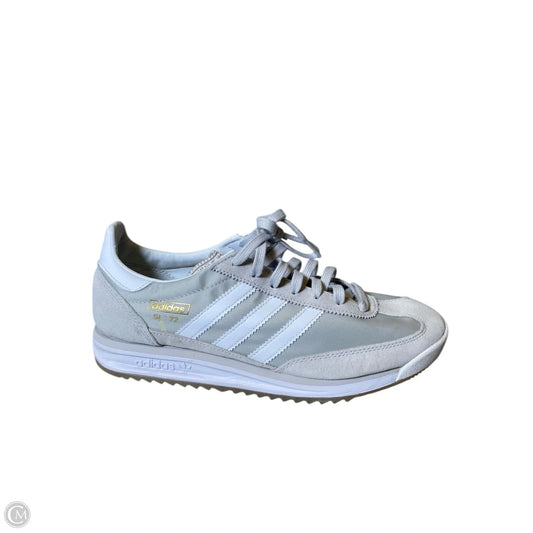 Shoes Athletic By Adidas In Grey, Size: 10
