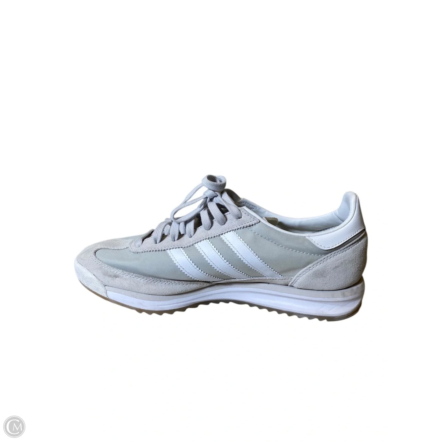 Shoes Athletic By Adidas In Grey, Size: 10