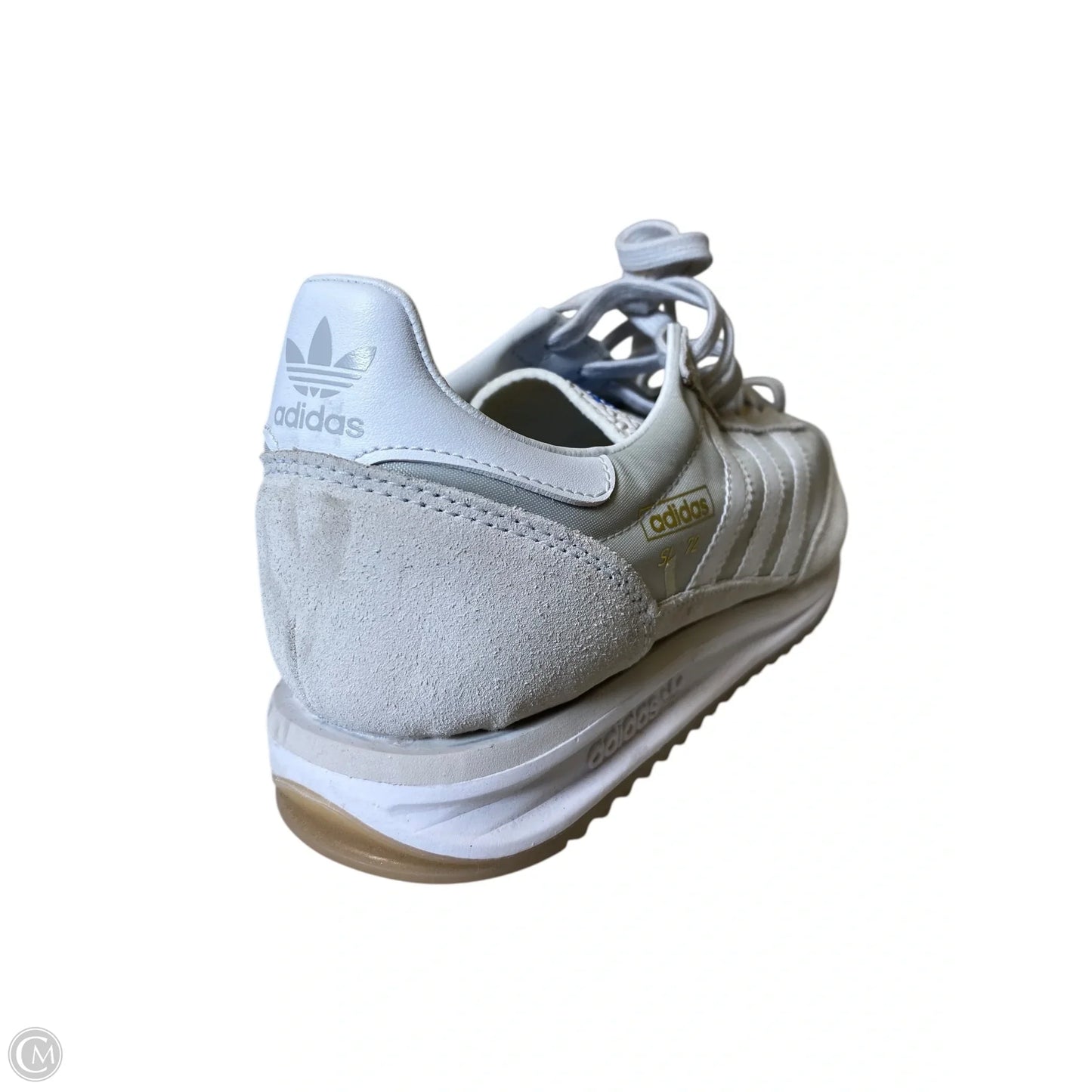 Shoes Athletic By Adidas In Grey, Size: 10