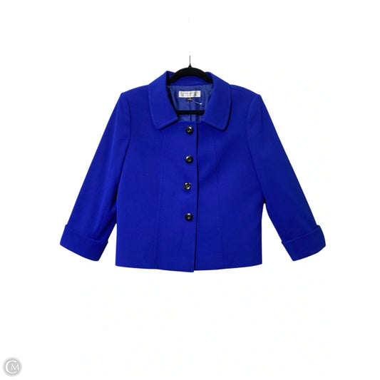 Blazer By Tahari In Blue, Size: M