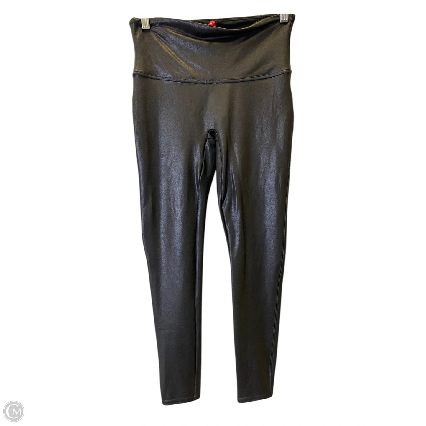 Athletic Leggings By Spanx In Black, Size: L