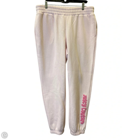 Pants Joggers By Juicy Couture In Pink, Size: L