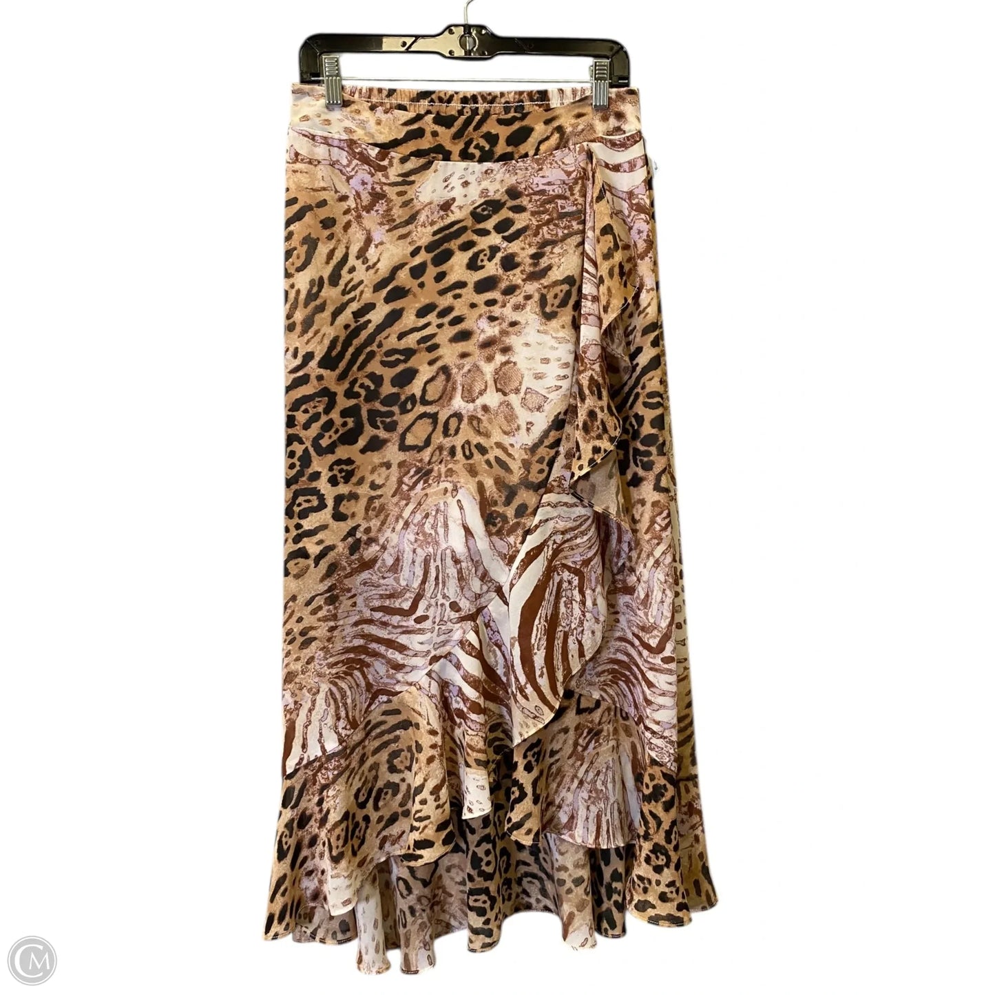Skirt Maxi By Cato In Animal Print, Size: S
