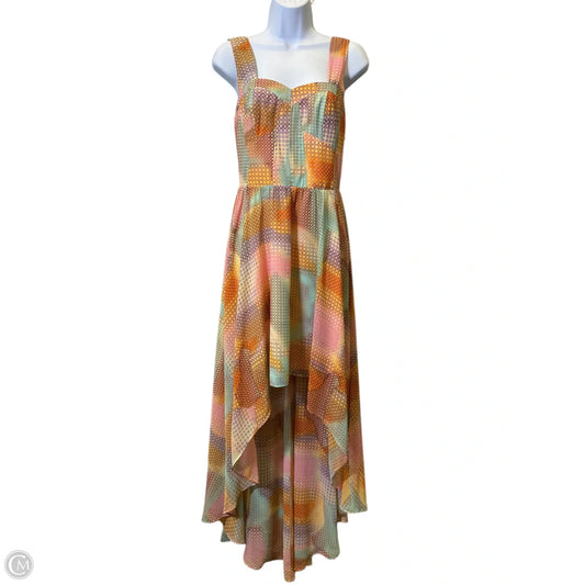 Dress Casual Maxi By Guess In Multi-colored, Size: S