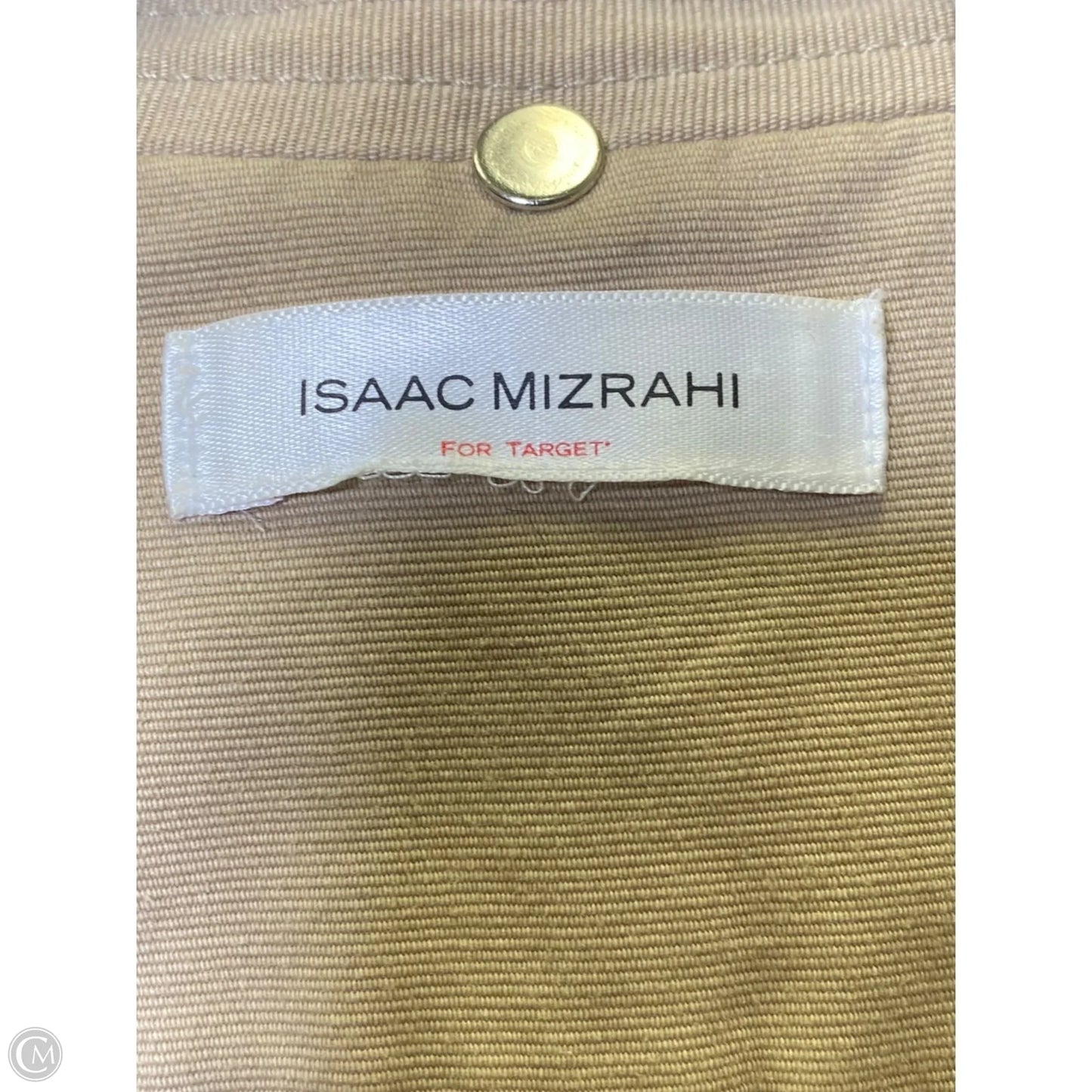 Jacket Other By Isaac Mizrahi In Beige, Size: L