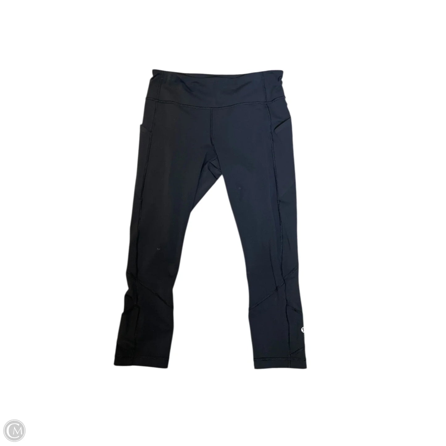 Athletic Leggings By Lululemon In Black, Size: 8